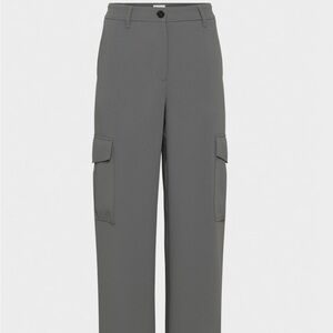 Aritzia Wilfred Lully Cargo Pant in Coal Grey NWT Sz 8